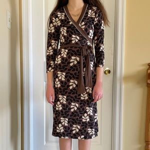 BODEN Jersey Wrap Dress